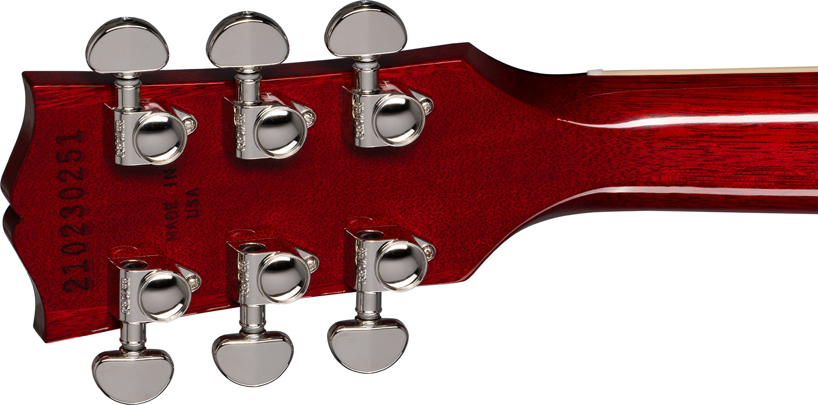 Gibson Les Paul Standard 60s Figured Original 2h Ht Rw - 60s Cherry - Guitarra eléctrica de corte único. - Variation 4
