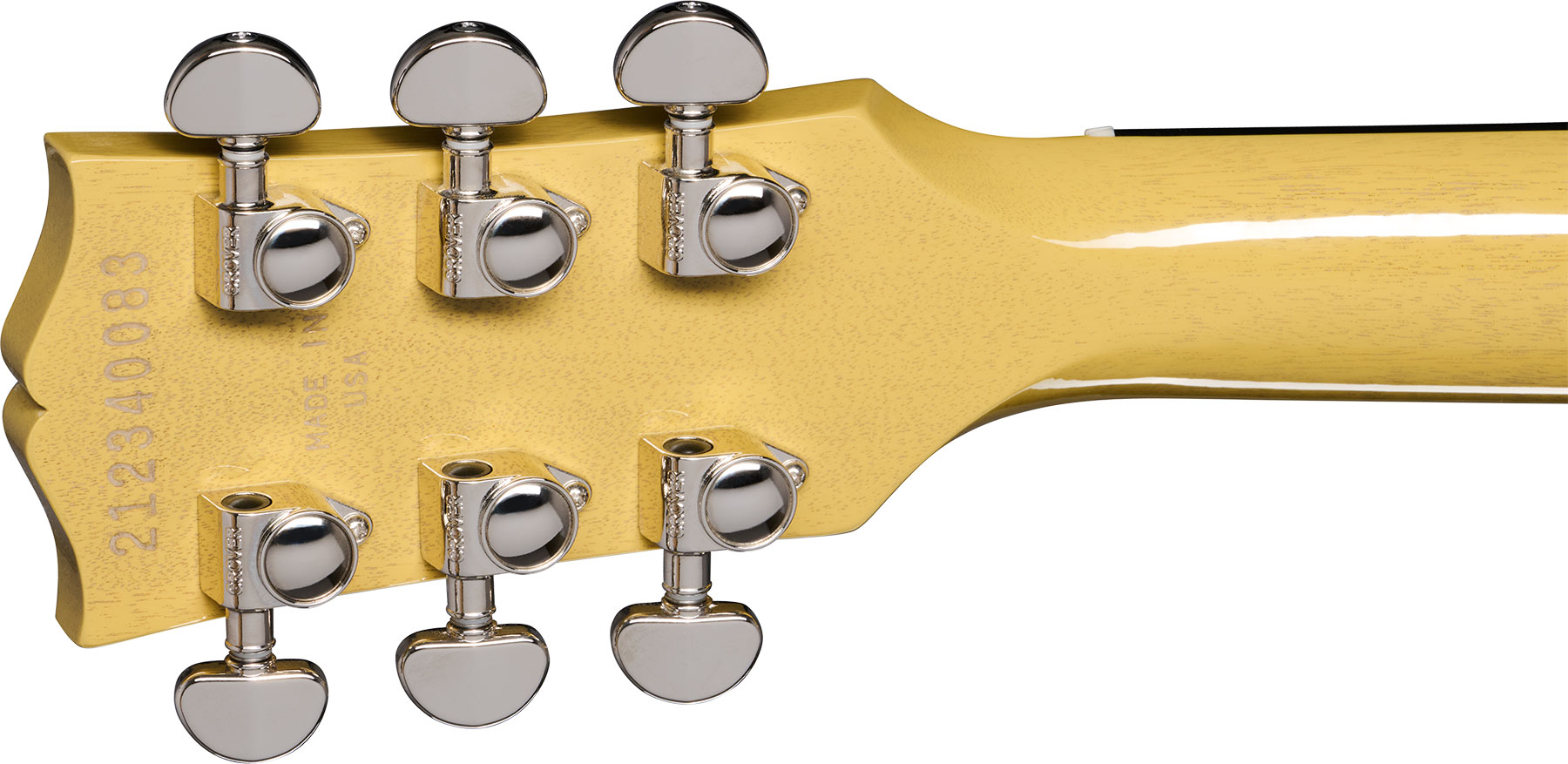 Gibson Les Paul Standard 60s Mahogany Top 2h Ht Rw - Tv Yellow - Guitarra eléctrica de corte único. - Variation 4