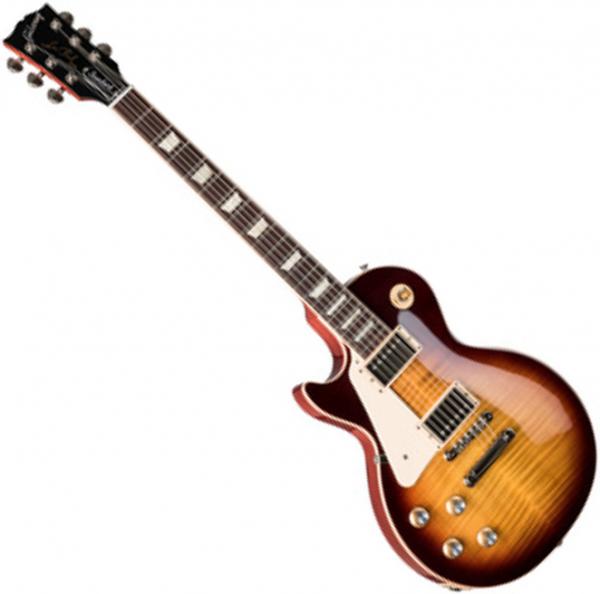 Guitarra eléctrica de cuerpo sólido Gibson Les Paul Standard '60s Zurdo - Bourbon burst