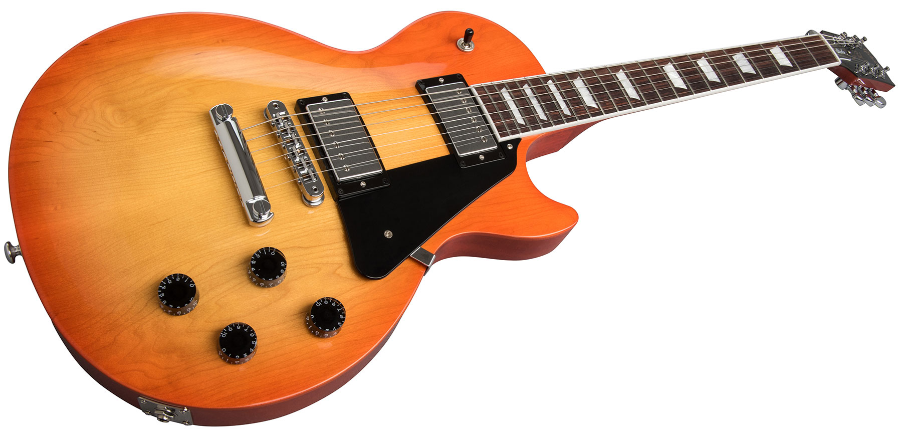 Gibson Les Paul Studio 2019 Hh Ht Rw - Tangerine Burst - Guitarra eléctrica de corte único. - Variation 1