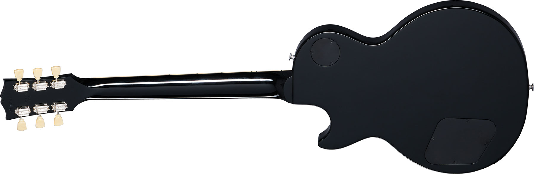 Gibson Les Paul Studio 2h Burstbucker Pro Ht Rw - Ebony - Guitarra eléctrica de corte único. - Variation 1