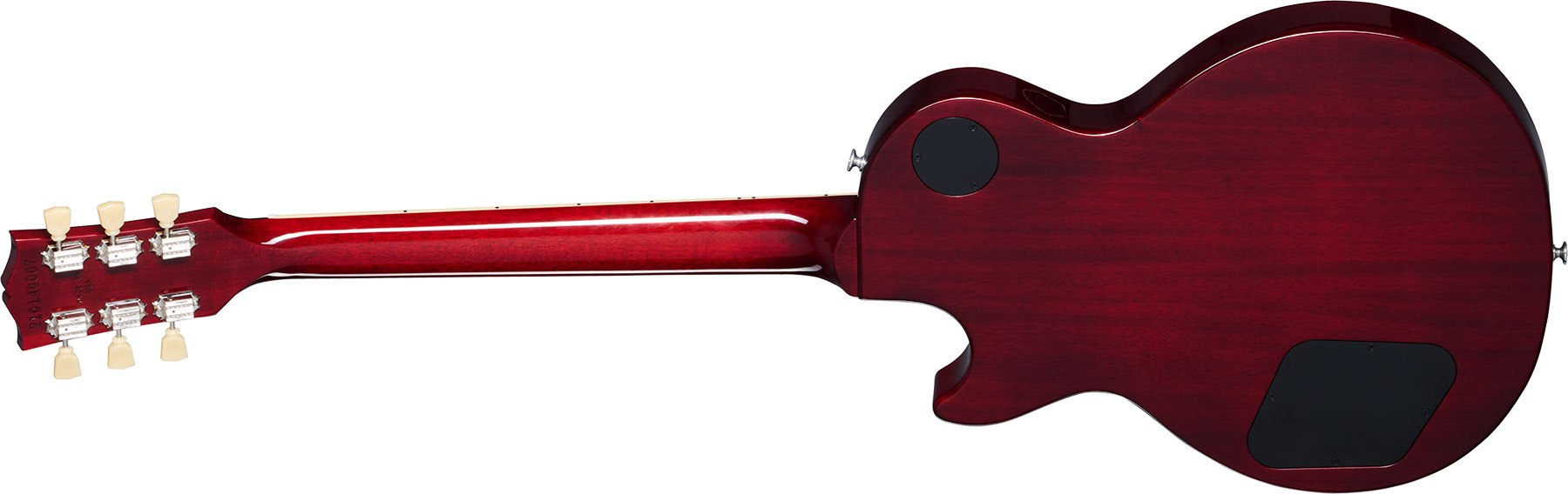 Gibson Les Paul Studio 2h Burstbucker Pro Ht Rw - Wine Red - Guitarra eléctrica de corte único. - Variation 1