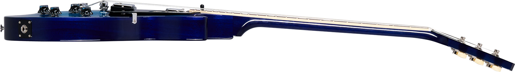 Gibson Les Paul Studio 2h Burstbucker Pro Ht Rw - Blueberry Burst - Guitarra eléctrica de corte único. - Variation 2