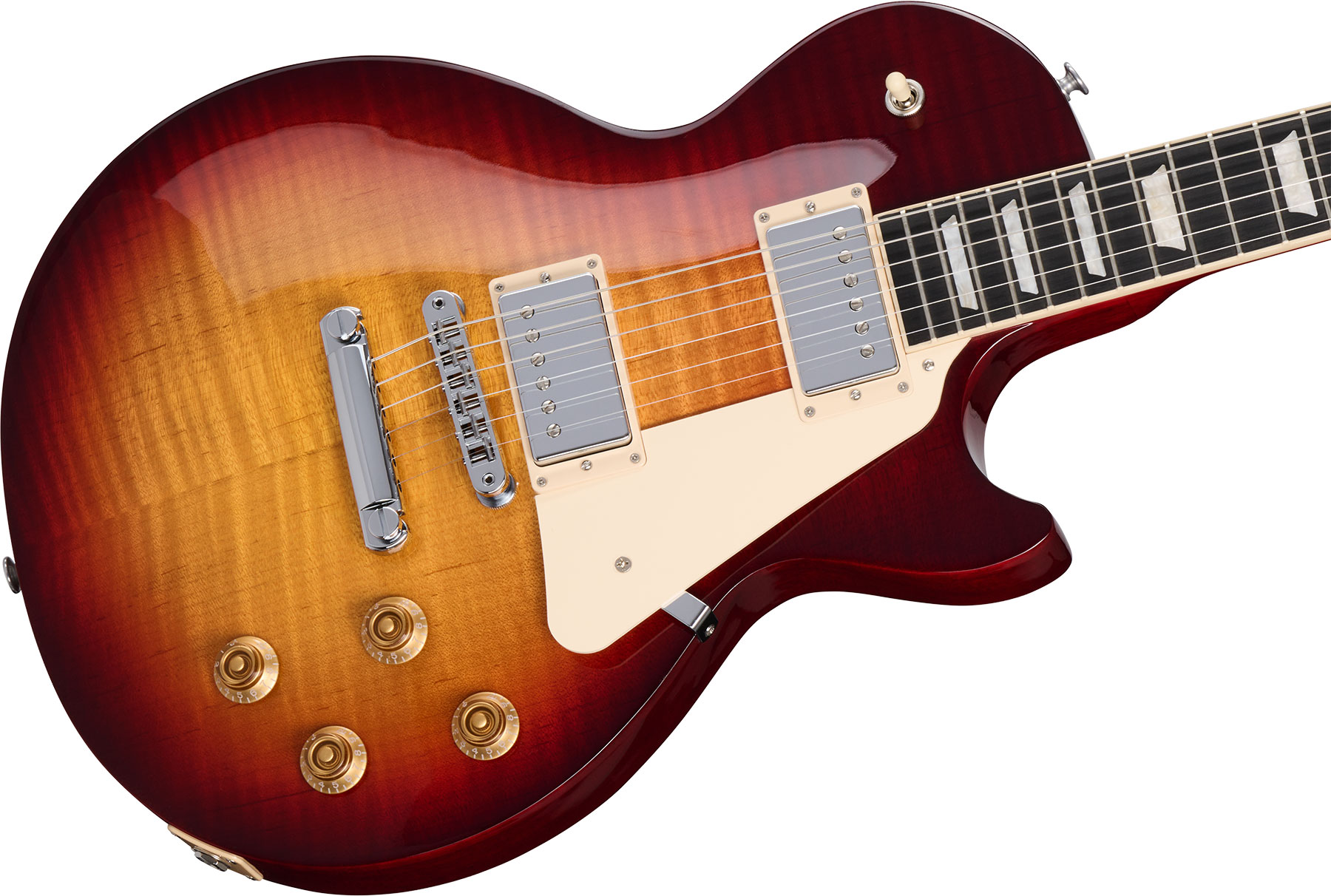 Gibson Les Paul Studio Session 2h Ht Eb - Bourbon Burst - Guitarra eléctrica de corte único. - Variation 3