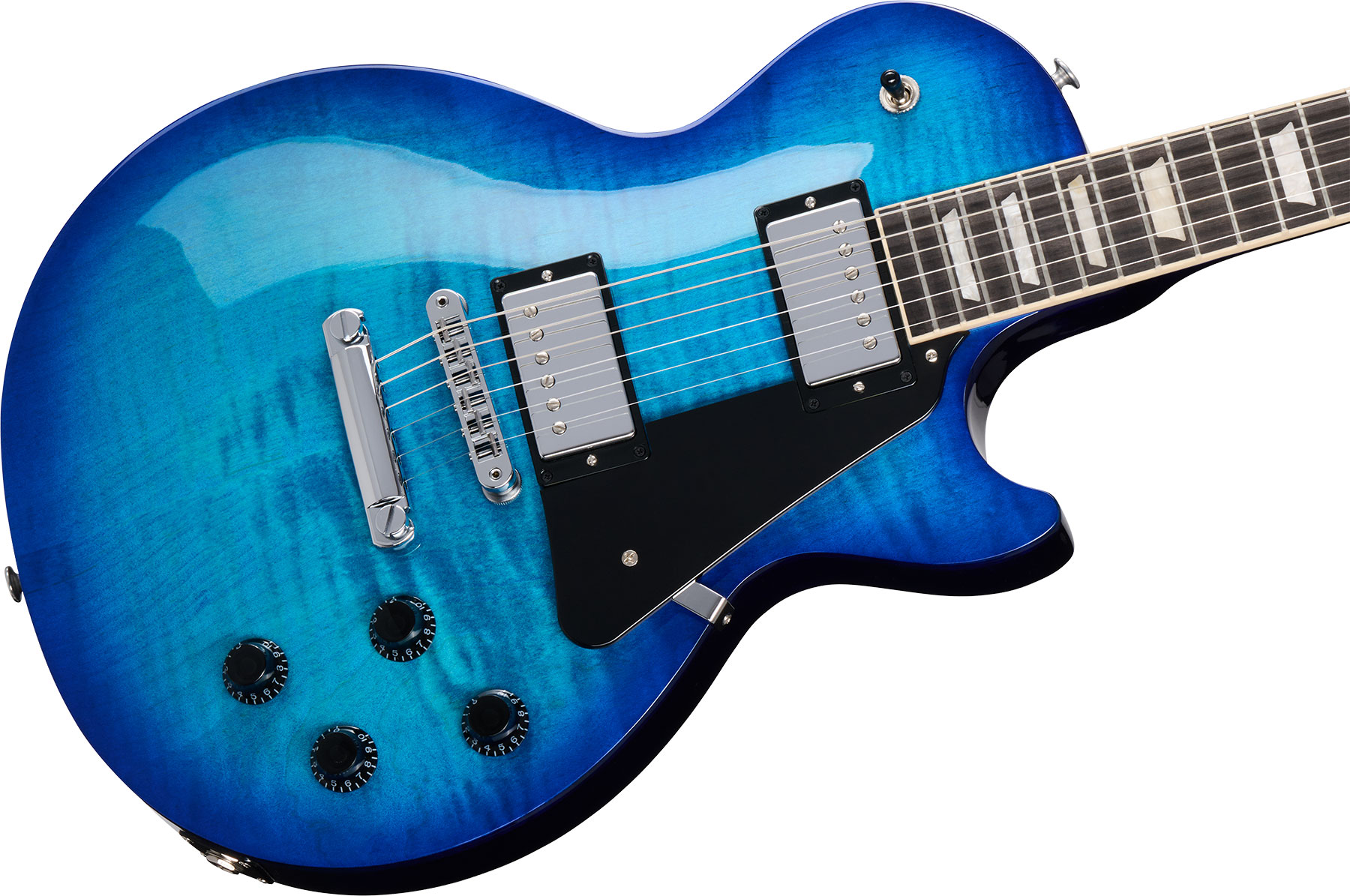 Gibson Les Paul Studio Session 2h Ht Eb - Cobalt Burst - Guitarra eléctrica de corte único. - Variation 3