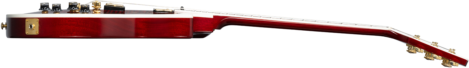 Gibson Les Paul Supreme 2023 2h Ht Eb - Wine Red - Guitarra eléctrica de corte único. - Variation 2