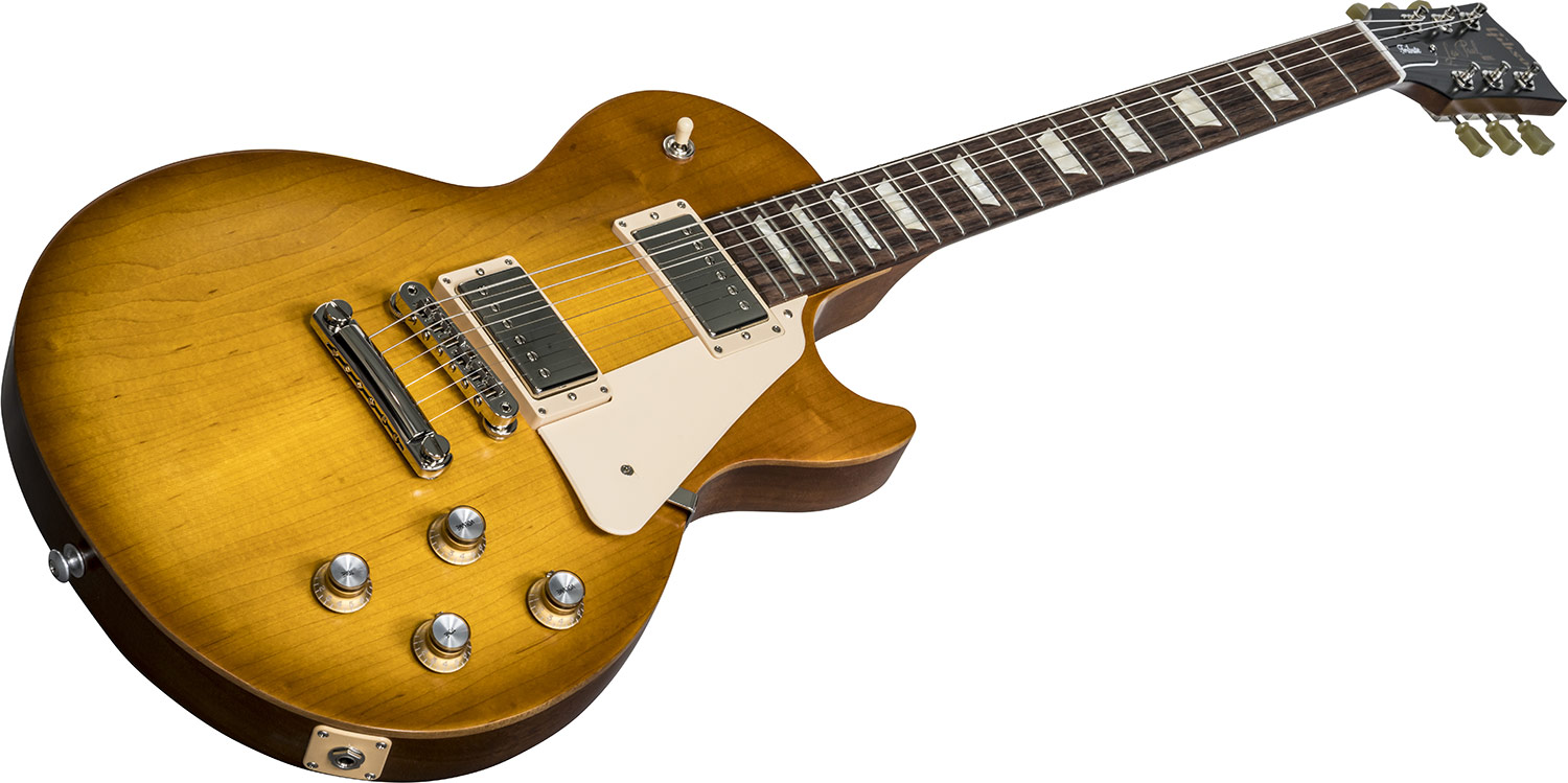 Gibson Les Paul Tribute 2018 - Satin Faded Honeyburst - Guitarra eléctrica de corte único. - Variation 1