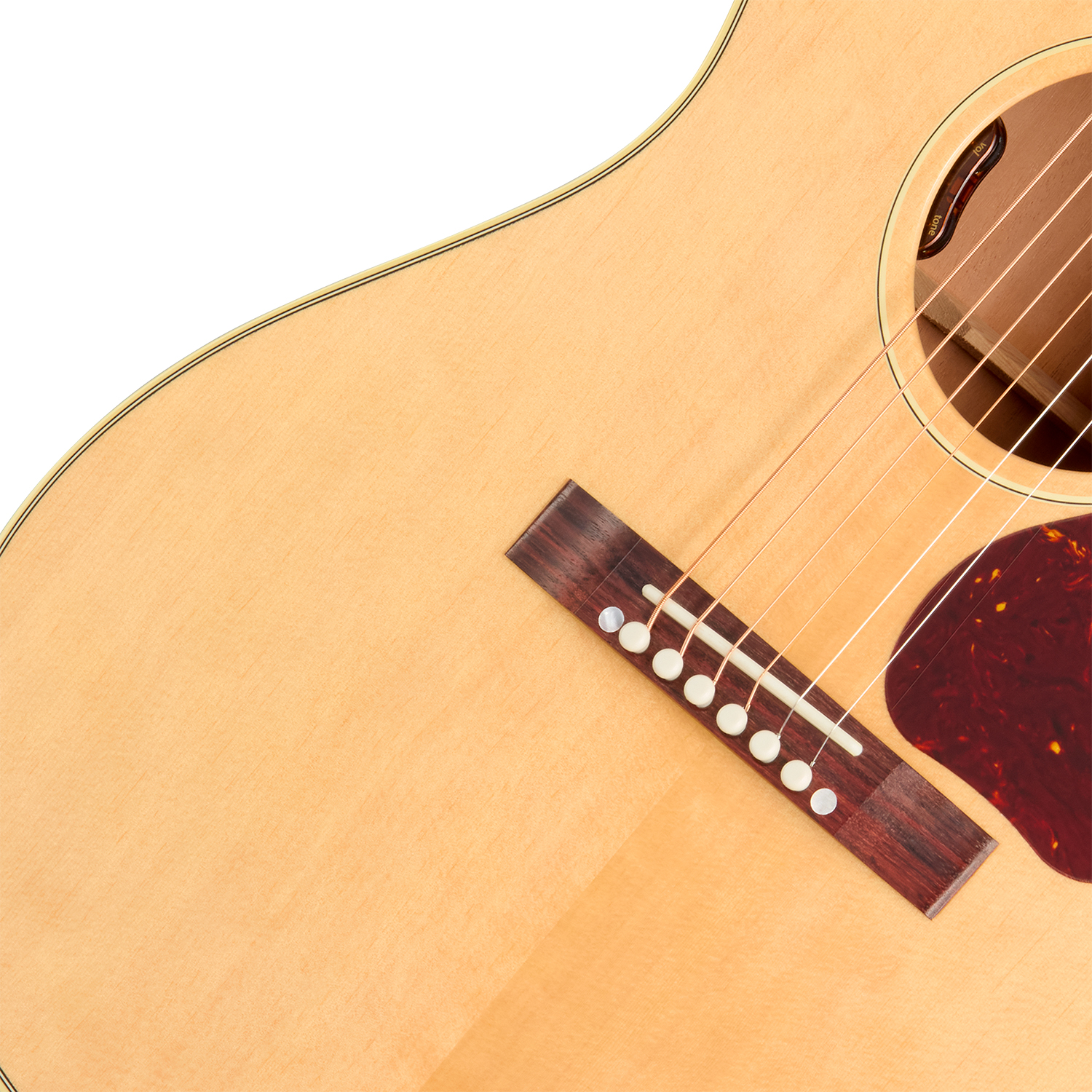 Gibson Lg2 50s Original (baggs Hifi Dna) Concert Epicea Acajou Rw - Antique Natural - Guitarra folk - Variation 3