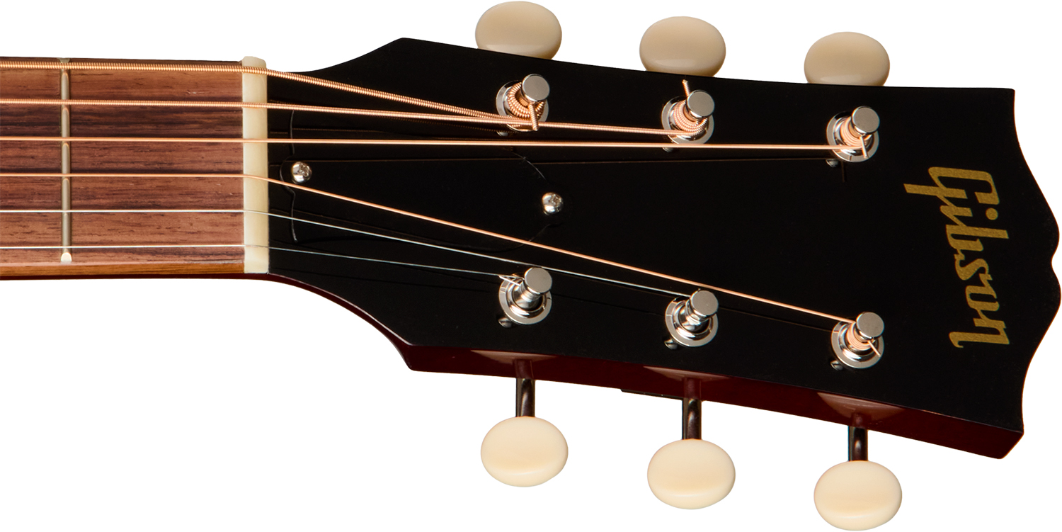 Gibson Lg2 50s Original (baggs Hifi Dna) Concert Epicea Acajou Rw - Antique Natural - Guitarra folk - Variation 4
