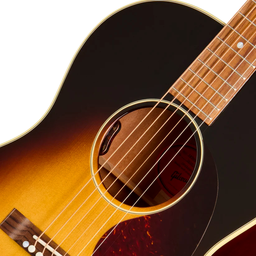 Gibson Lg2 50s Original (baggs Hifi Dna) Concert Epicea Acajou Rw - Vintage Sunburst - Guitarra folk - Variation 2