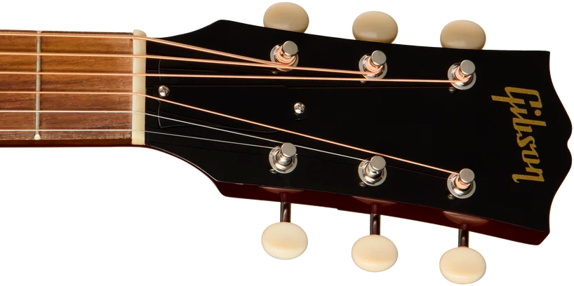 Gibson Lg2 50s Original (baggs Hifi Dna) Concert Epicea Acajou Rw - Vintage Sunburst - Guitarra folk - Variation 4