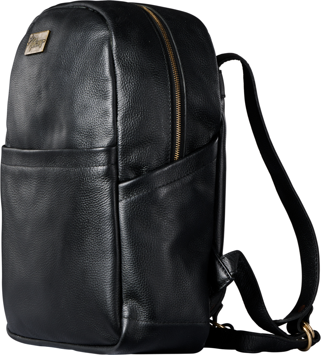 Gibson Lifton Leather Backpack Sac A Dos Cuir Black - Mochila publicitaria - Variation 2