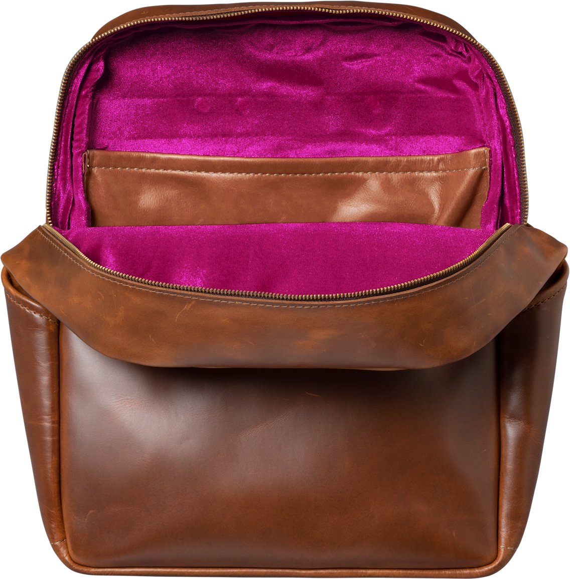 Gibson Lifton Leather Backpack Sac A Dos Cuir Brown - Mochila publicitaria - Variation 3