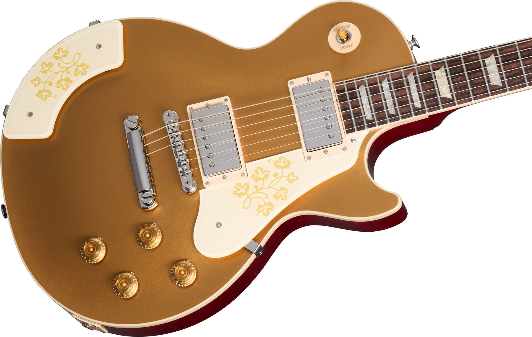 Gibson Mary Ford Les Paul Standard Signature 2h Ht Rw - Gold Top - Guitarra eléctrica de corte único. - Variation 3