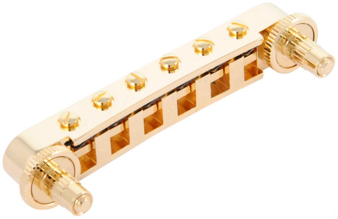 Gibson Nashville Tune-o-matic Bridge Gold - Puente - Variation 1