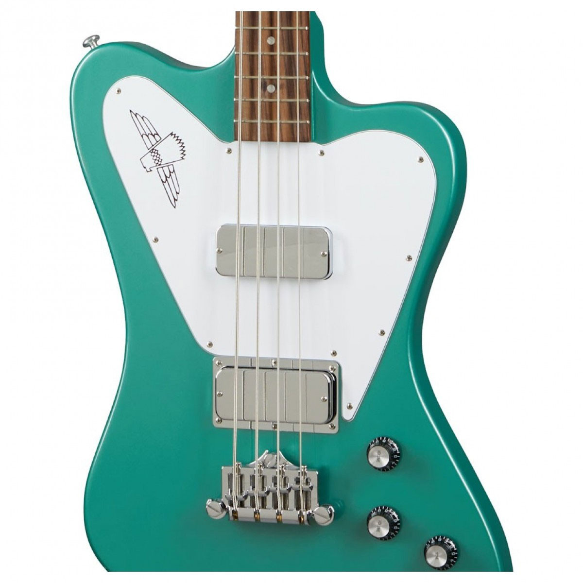Gibson Non-reverse Thunderbird Modern Rw - Inverness Green - Bajo eléctrico de cuerpo sólido - Variation 3