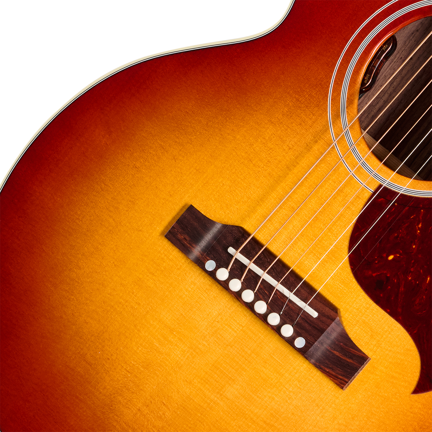 Gibson Parlor Rosewood Ec (baggs Hifi Dna) Cw Shsc Epicea Palissandre Rw - Rosewood Burst - Guitarra folk - Variation 2