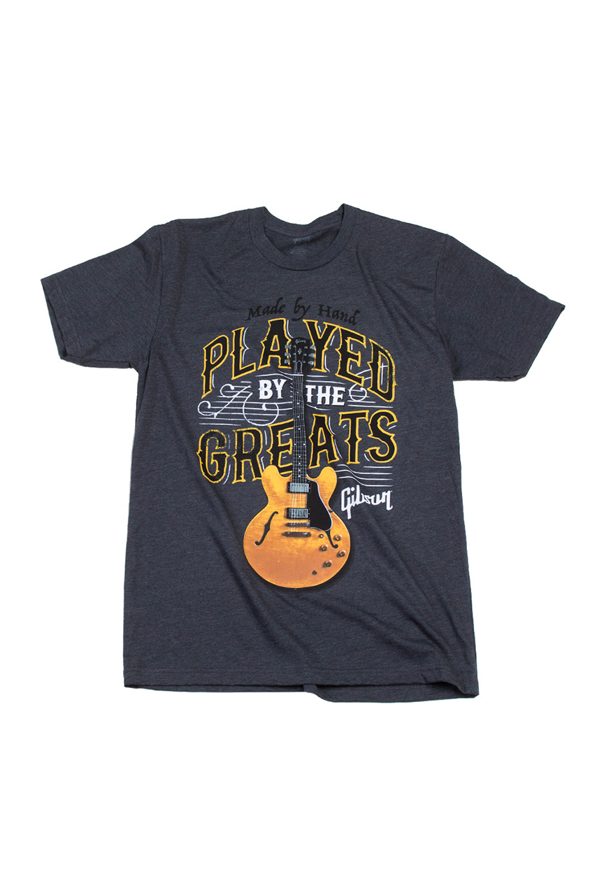 Gibson Played By The Greats T Large Charcoal - L - Camiseta - Variation 1
