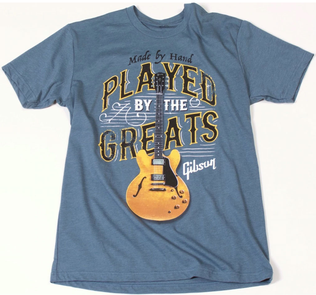 Gibson Played By The Greats T Large Indigo - L - Camiseta - Variation 1