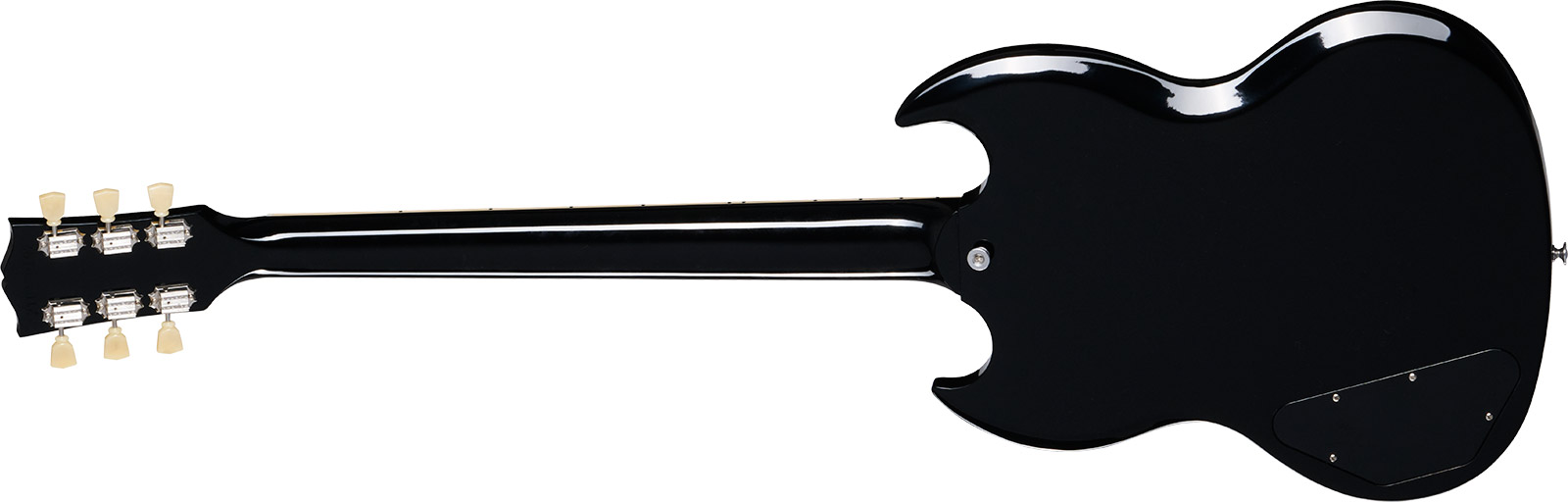 Gibson Sg Standard 1961 Custom Color 2h Ht Rw - Cardinal Red Burst - Guitarra eléctrica de doble corte - Variation 1