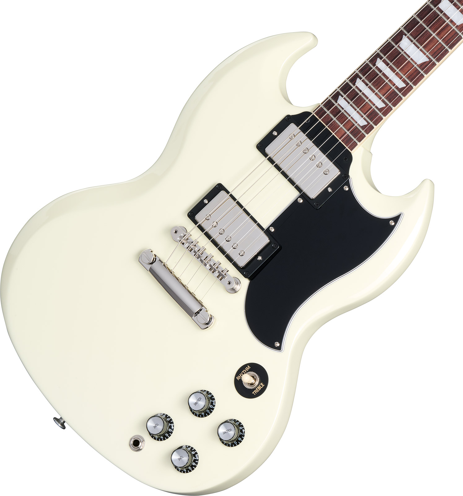 Gibson Sg Standard 1961 Custom Color 2h Ht Rw - Classic White - Guitarra eléctrica de doble corte - Variation 3