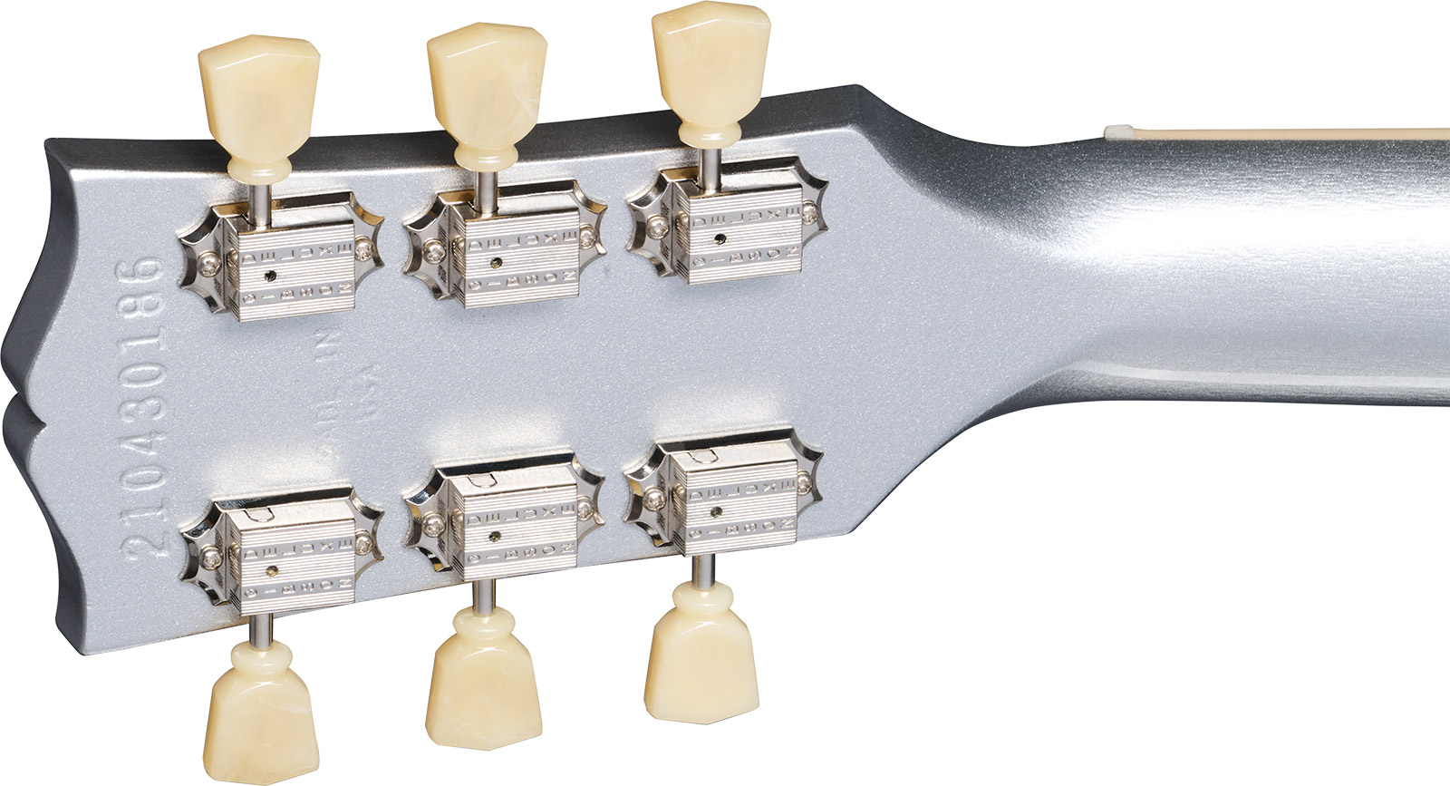 Gibson Sg Standard 1961 Custom Color 2h Ht Rw - Silver Mist - Guitarra eléctrica de doble corte - Variation 4