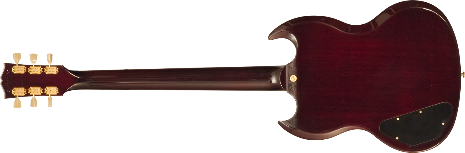 Gibson Sg Standard 1961 Gh Original 2h Ht Rw - Aged Cherry - Guitarra eléctrica de doble corte - Variation 1