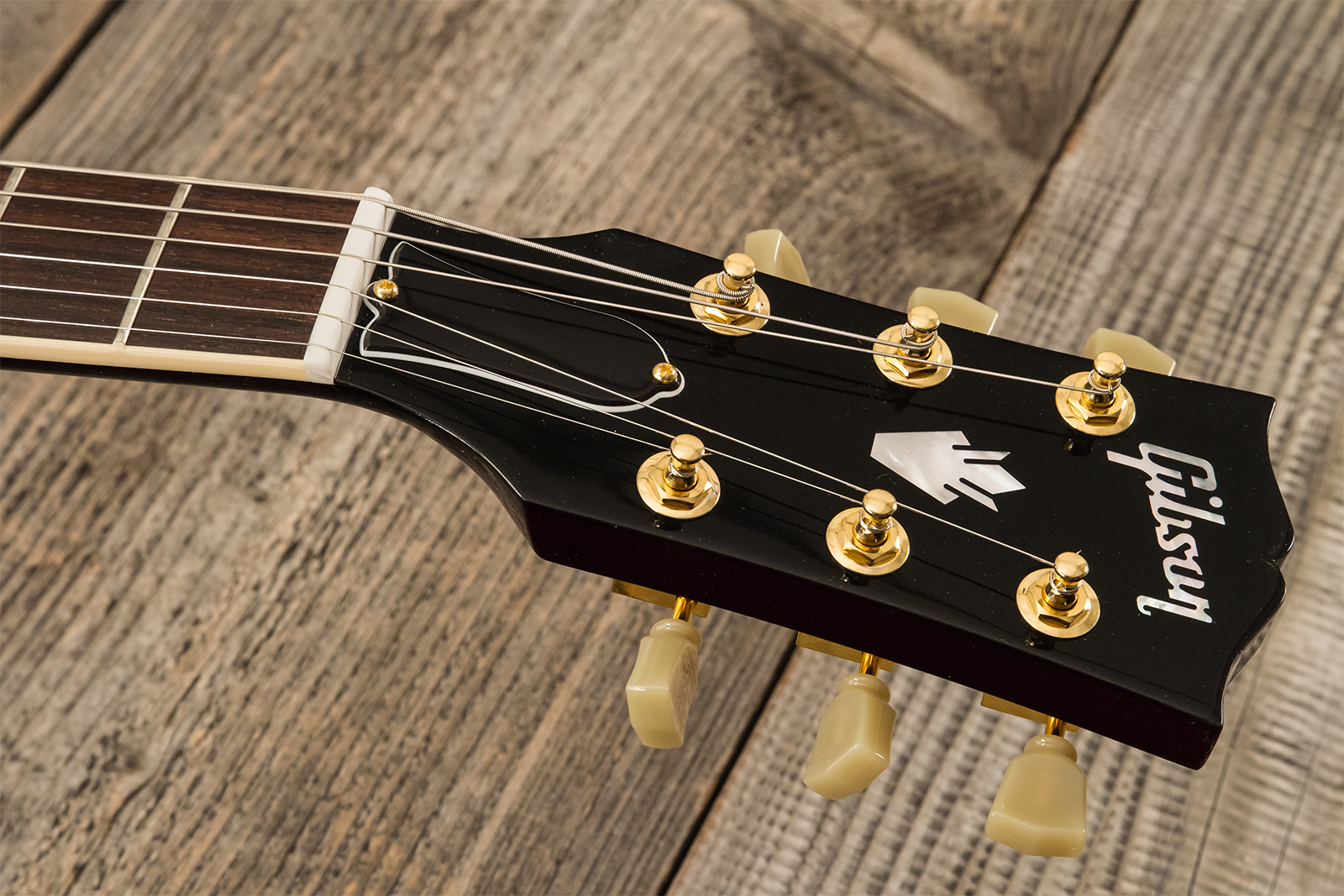 Gibson Sg Standard 1961 Gh Original 2h Ht Rw - Aged Cherry - Guitarra eléctrica de doble corte - Variation 6