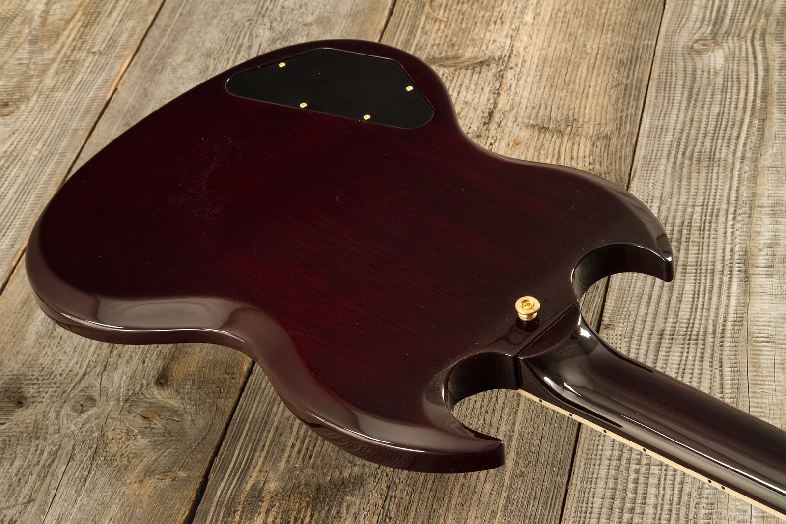 Gibson Sg Standard 1961 Gh Original 2h Ht Rw - Aged Cherry - Guitarra eléctrica de doble corte - Variation 7