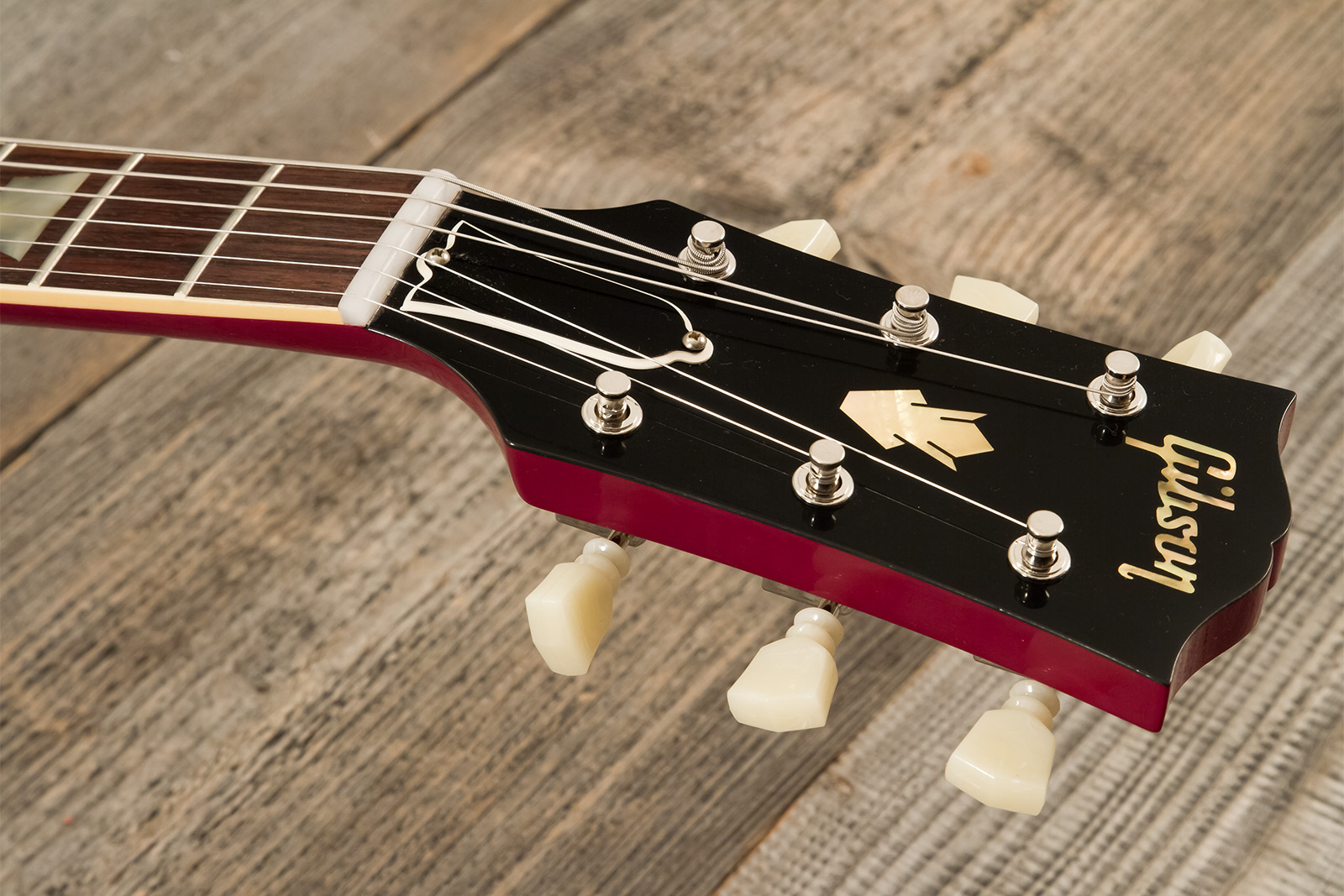 Gibson Sg Standard 1964 Maestro Vibrola 2h Trem Rw #502124 - Vos Metallic Plum - Guitarra eléctrica de doble corte - Variation 6