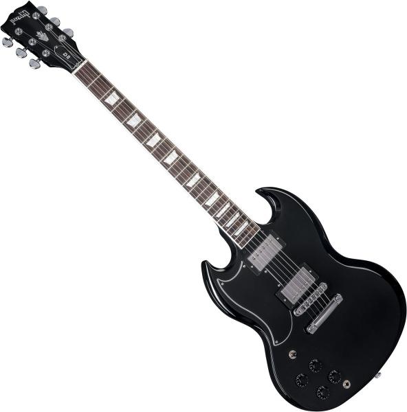 Guitarra eléctrica de cuerpo sólido Gibson SG Standard 2018 Zurdo - Ebony