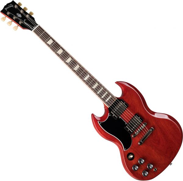Guitarra eléctrica de cuerpo sólido Gibson Original SG Standard '61 Zurdo - Vintage cherry
