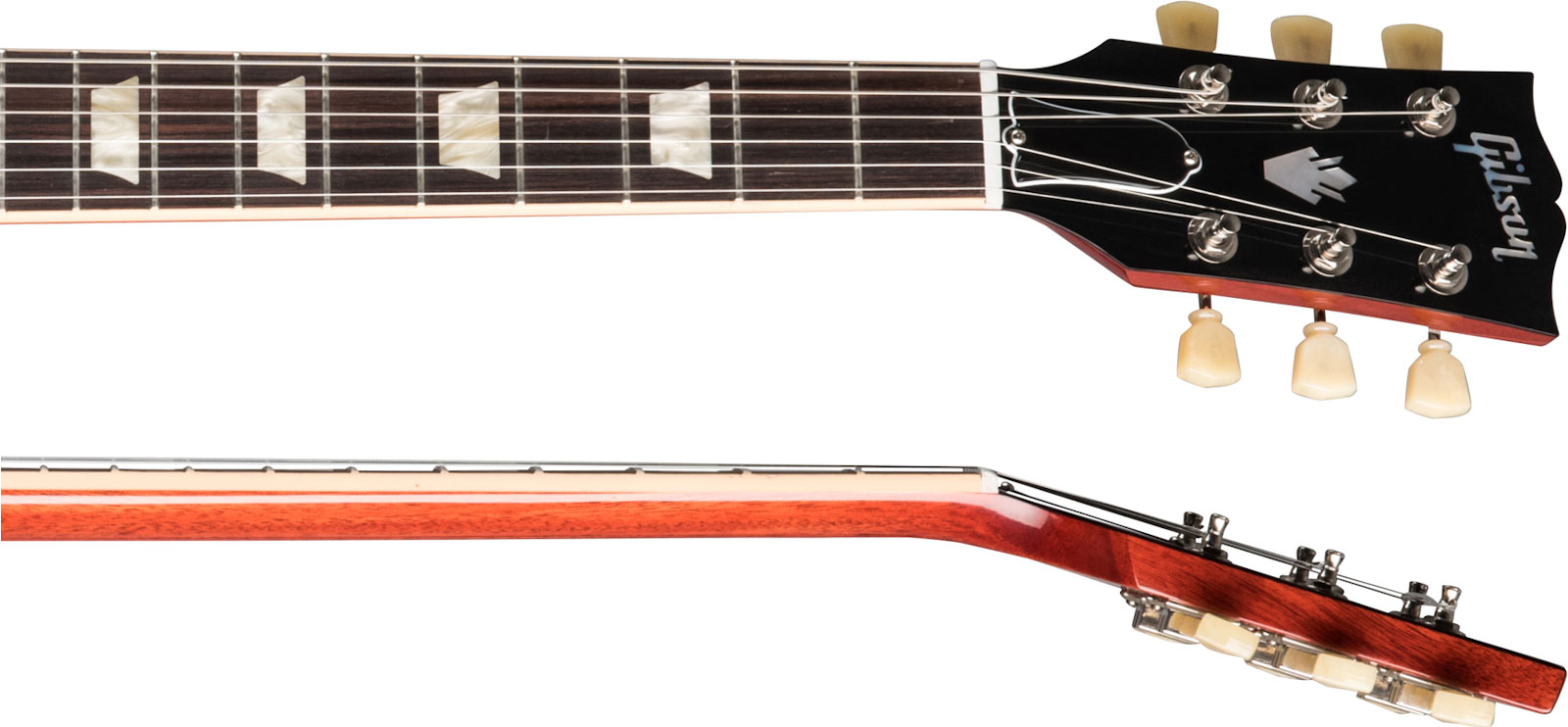 Gibson Sg Standard '61 Sideways Vibrola Original 2h Ht Rw - Vintage Cherry - Guitarra electrica retro rock - Variation 3