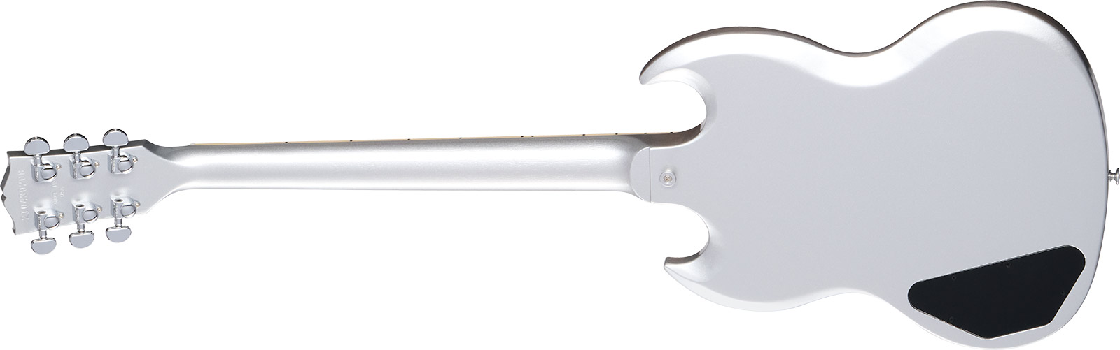 Gibson Sg Standard Custom Color 2h Ht Rw - Silver Mist - Guitarra eléctrica de doble corte - Variation 1