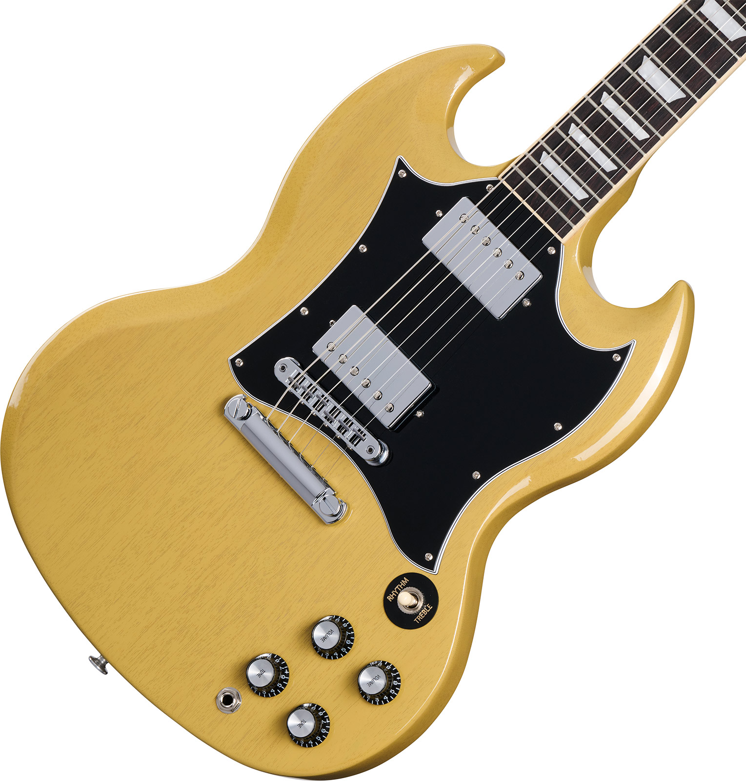 Gibson Sg Standard Custom Color 2h Ht Rw - Tv Yellow - Guitarra eléctrica de doble corte - Variation 3