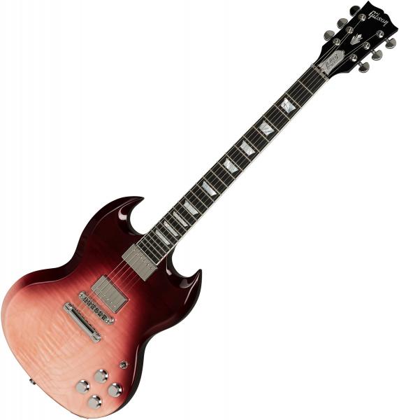 Guitarra eléctrica de cuerpo sólido Gibson SG Standard HP-II - Hot pink fade