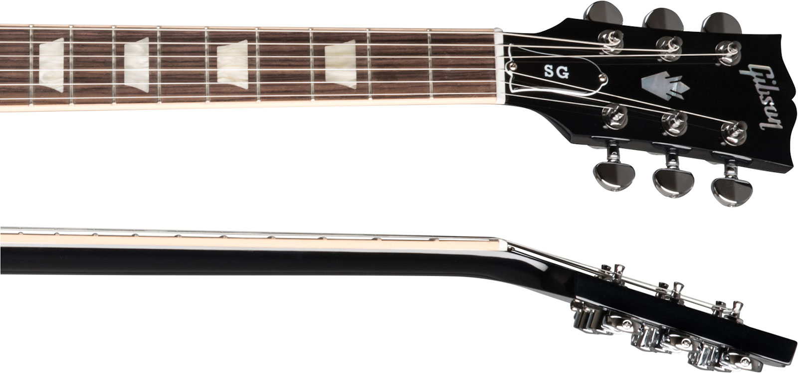 Gibson Sg Standard 2h Ht Rw - Ebony - Guitarra eléctrica de doble corte - Variation 3