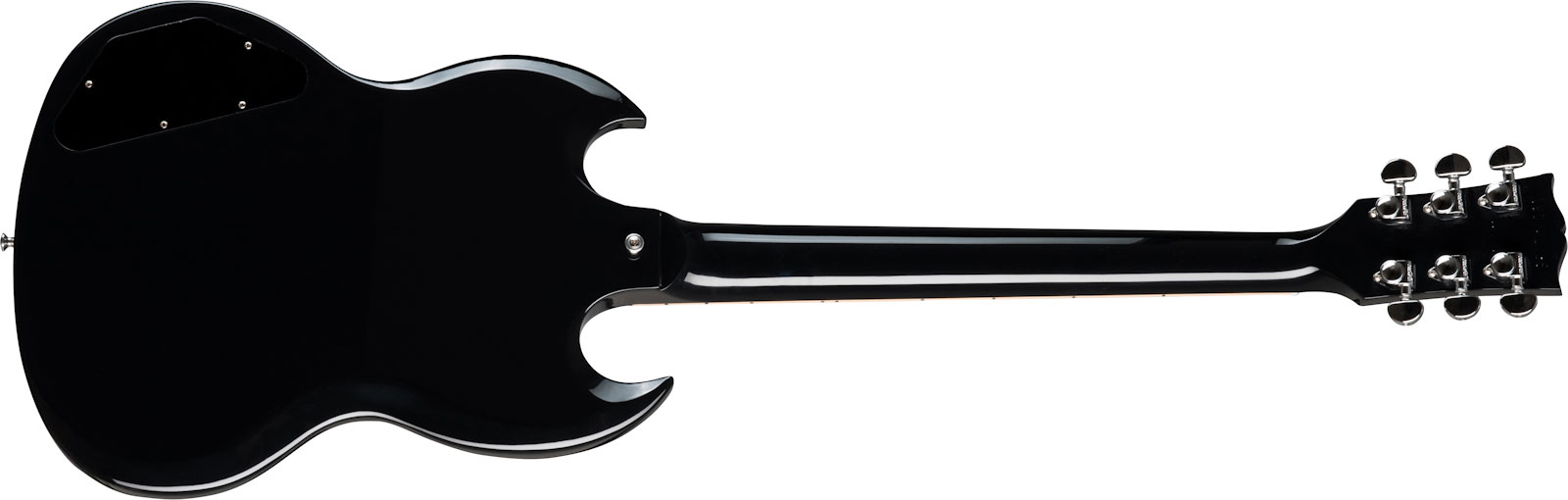 Gibson Sg Standard Lh Gaucher 2h Ht Rw - Ebony - Guitarra electrica para zurdos - Variation 1