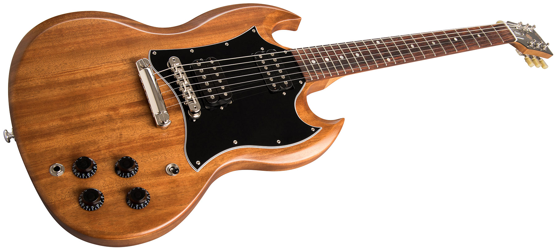 Gibson Sg Standard Tribute - Natural Walnut - Guitarra eléctrica de doble corte - Variation 3