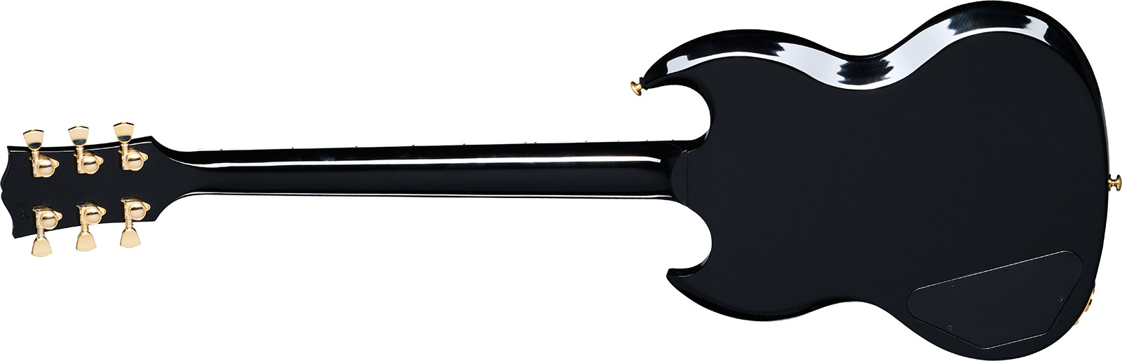 Gibson Sg Supreme Usa 2h Ht Rw - Translucent Ebony Burst - Guitarra eléctrica de doble corte - Variation 1