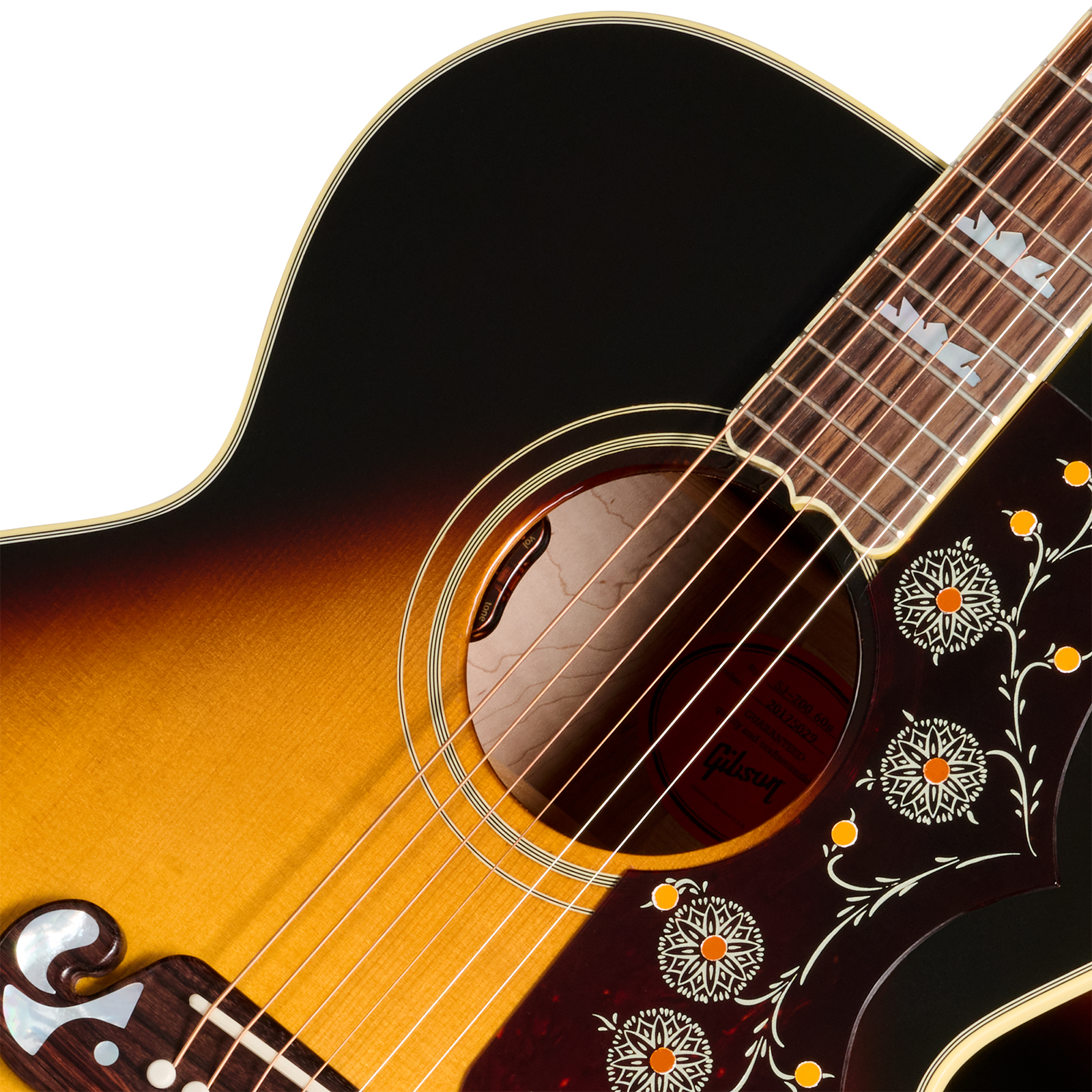 Gibson Sj200 60s Original Jumbo Epicea Erable Rw - Vintage Sunburst - Guitarra folk - Variation 2