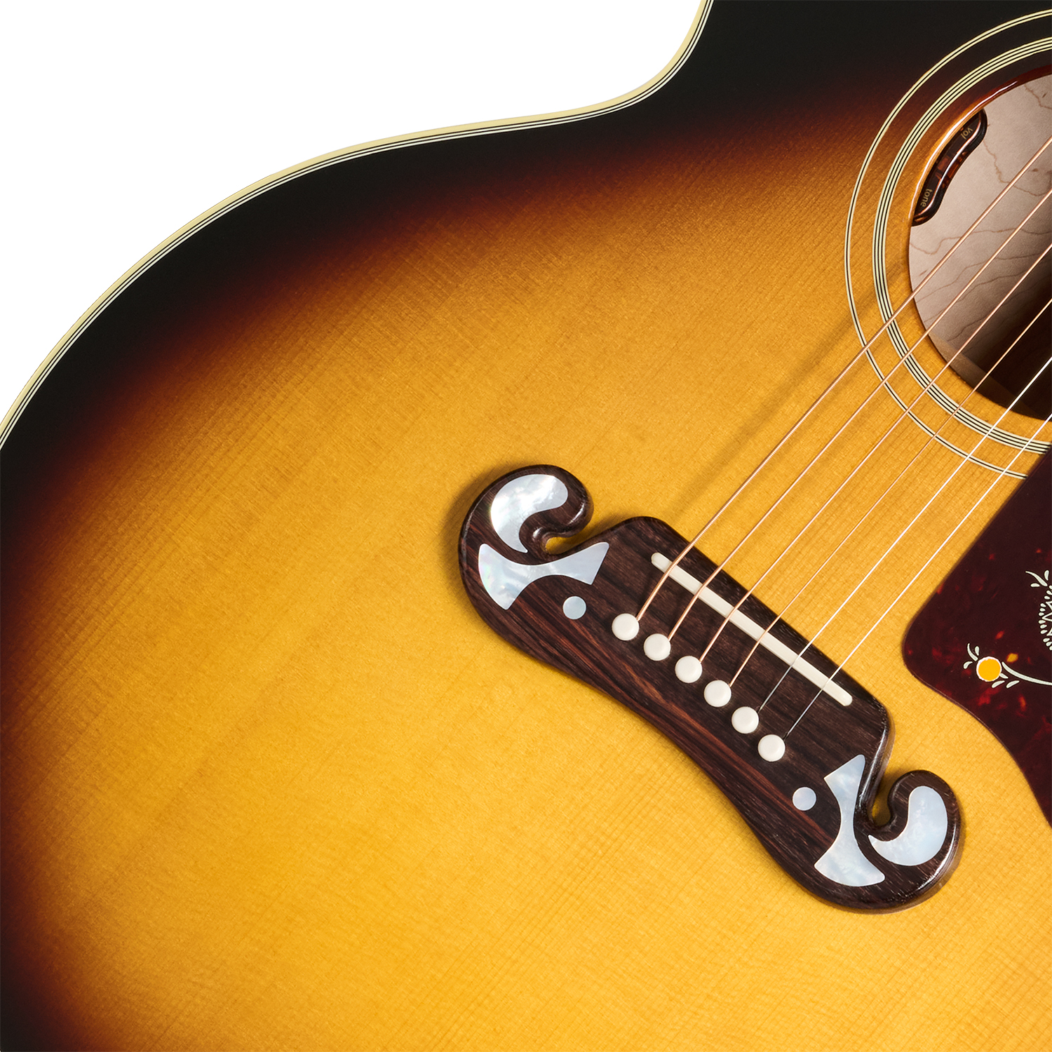 Gibson Sj200 60s Original Jumbo Epicea Erable Rw - Vintage Sunburst - Guitarra folk - Variation 3