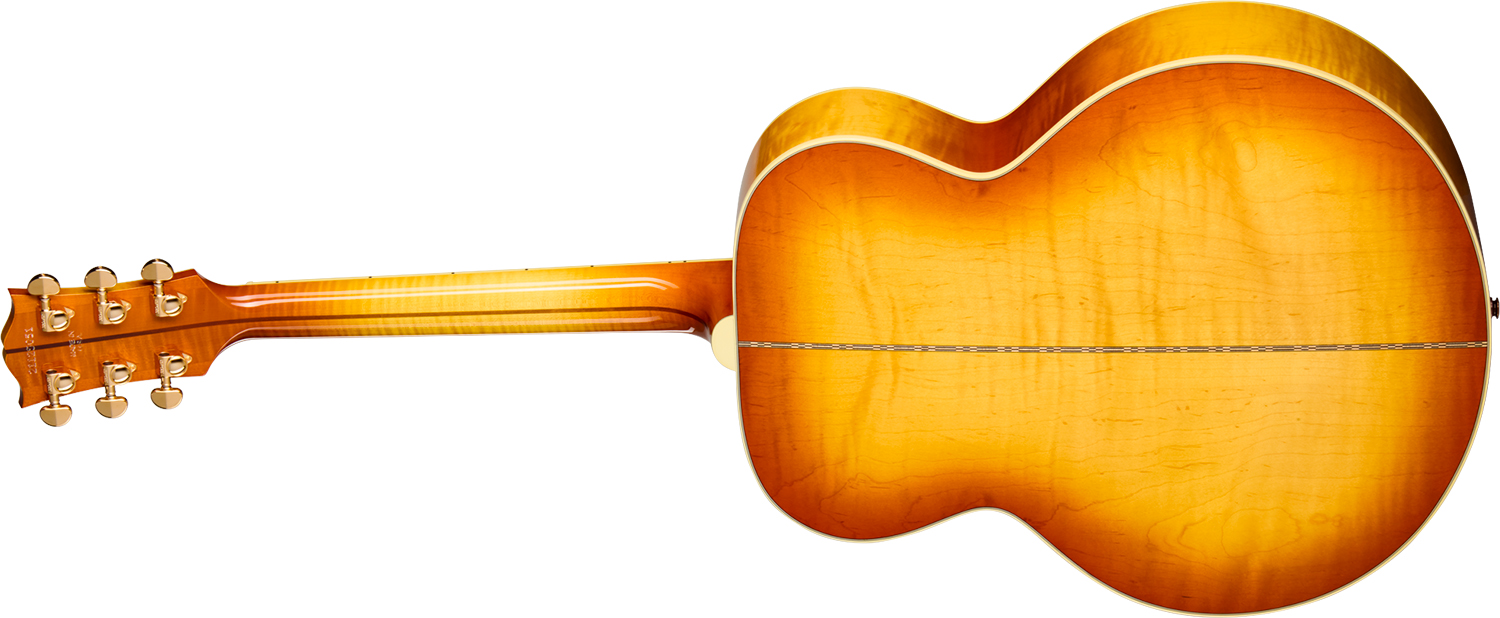 Gibson Sj200 Original (baggs Hifi Dna) Jumbo Epicea Erable Rw - Heritage Cherry Sunburst - Guitarra folk - Variation 1