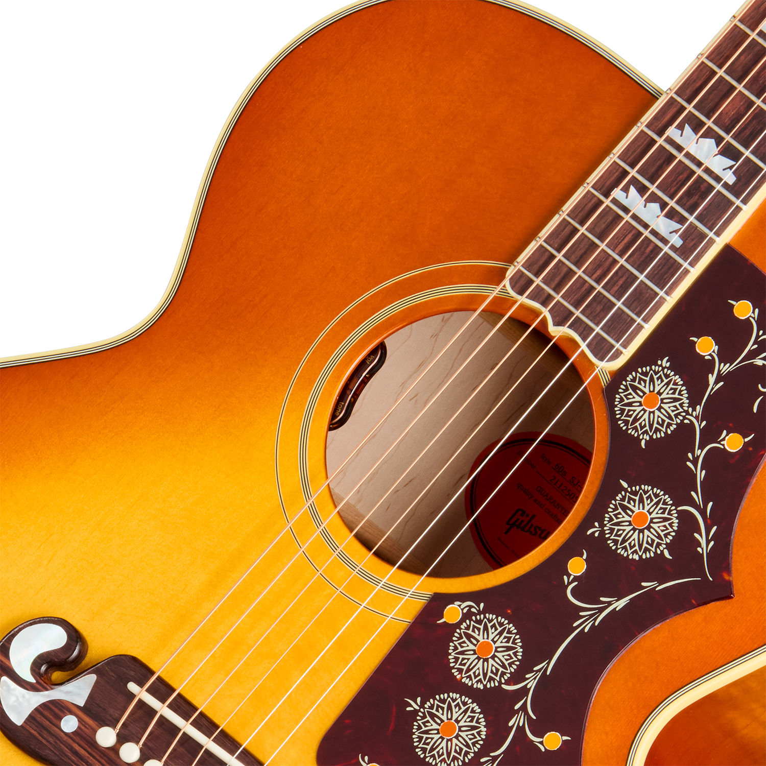 Gibson Sj200 Original (baggs Hifi Dna) Jumbo Epicea Erable Rw - Heritage Cherry Sunburst - Guitarra folk - Variation 2