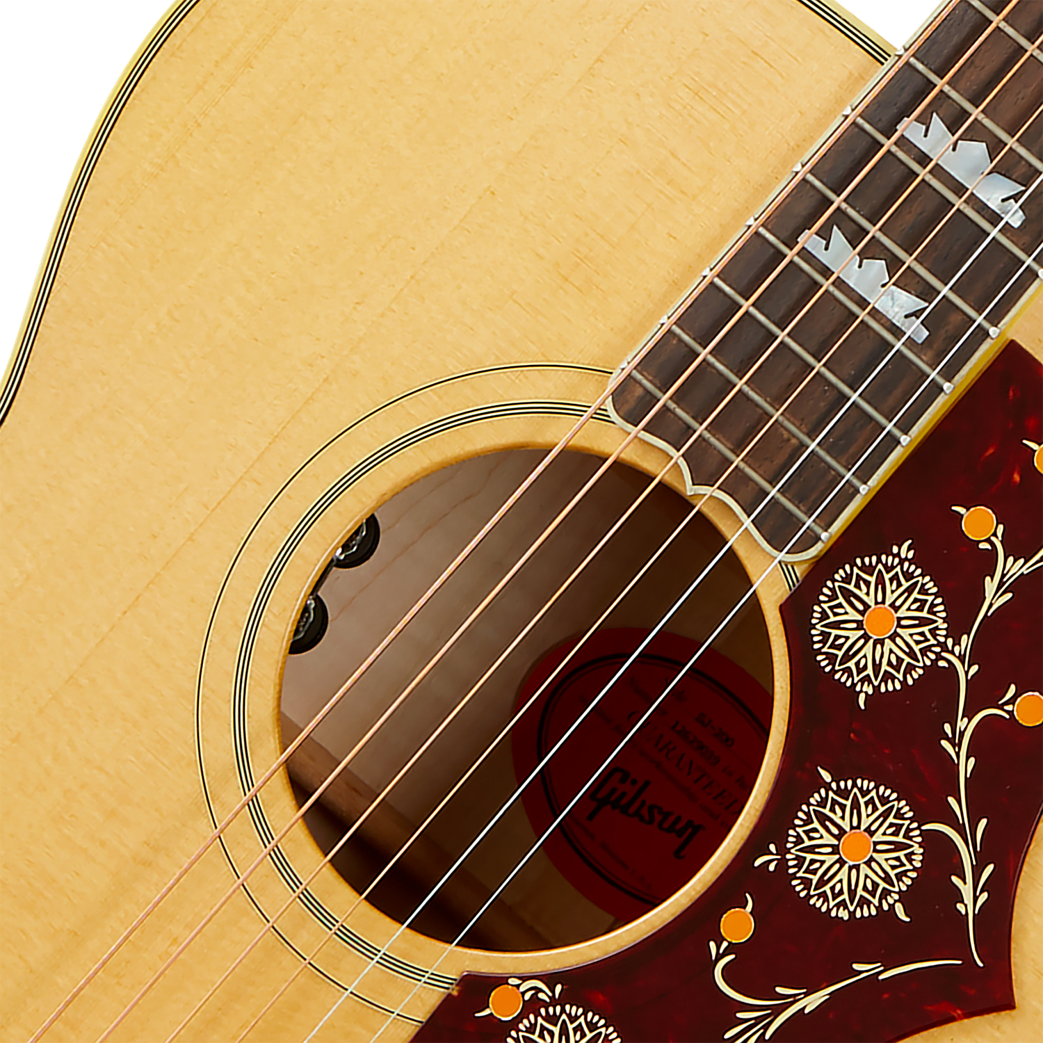 Gibson Sj200 Original (baggs Hifi Dna) Jumbo Epicea Erable Rw - Antique Natural - Guitarra folk - Variation 2