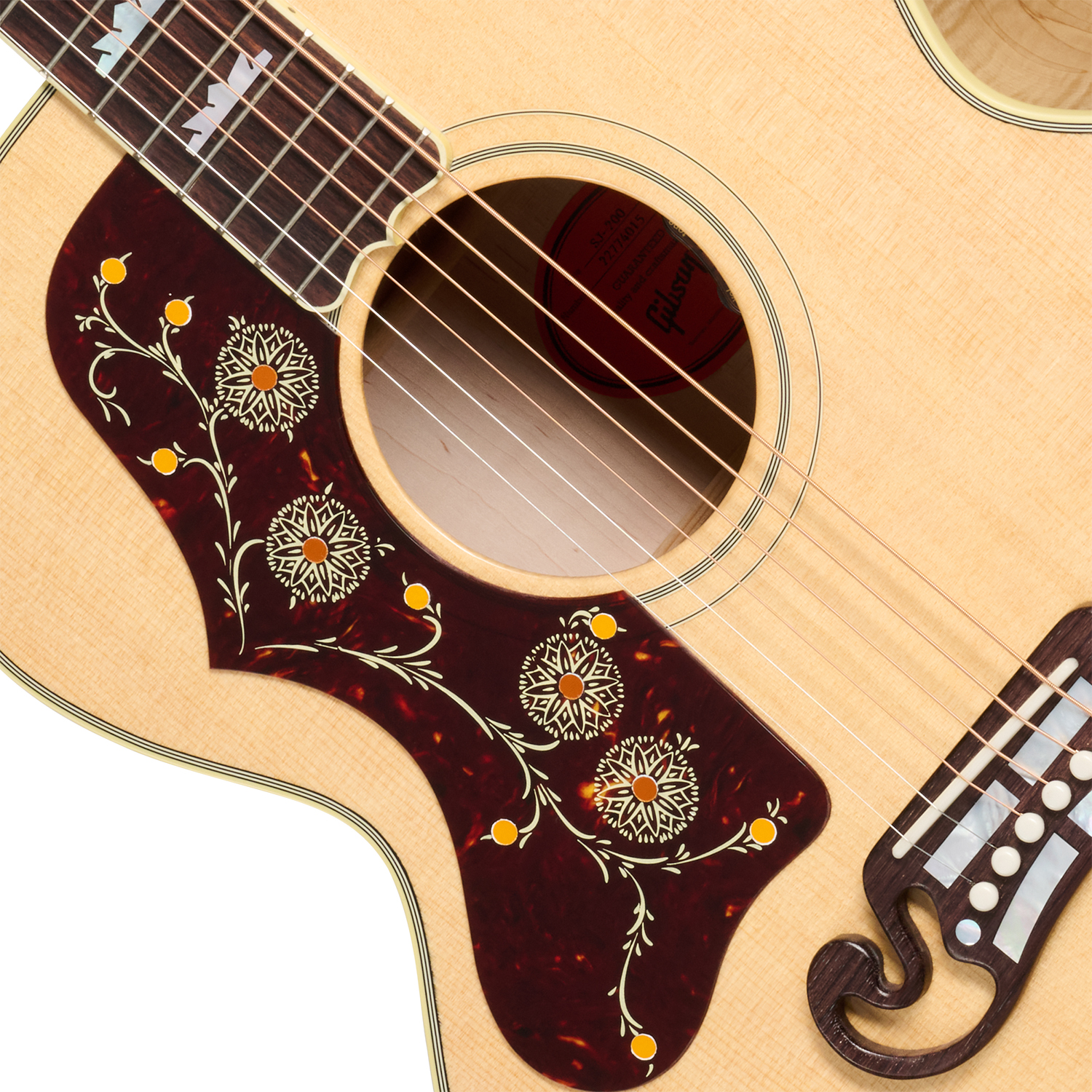 Gibson Sj200 Original Lh (baggs Hifi Dna) Jumbo Gaucher Epicea Erable Rw - Antique Natural - Guitarra folk - Variation 2