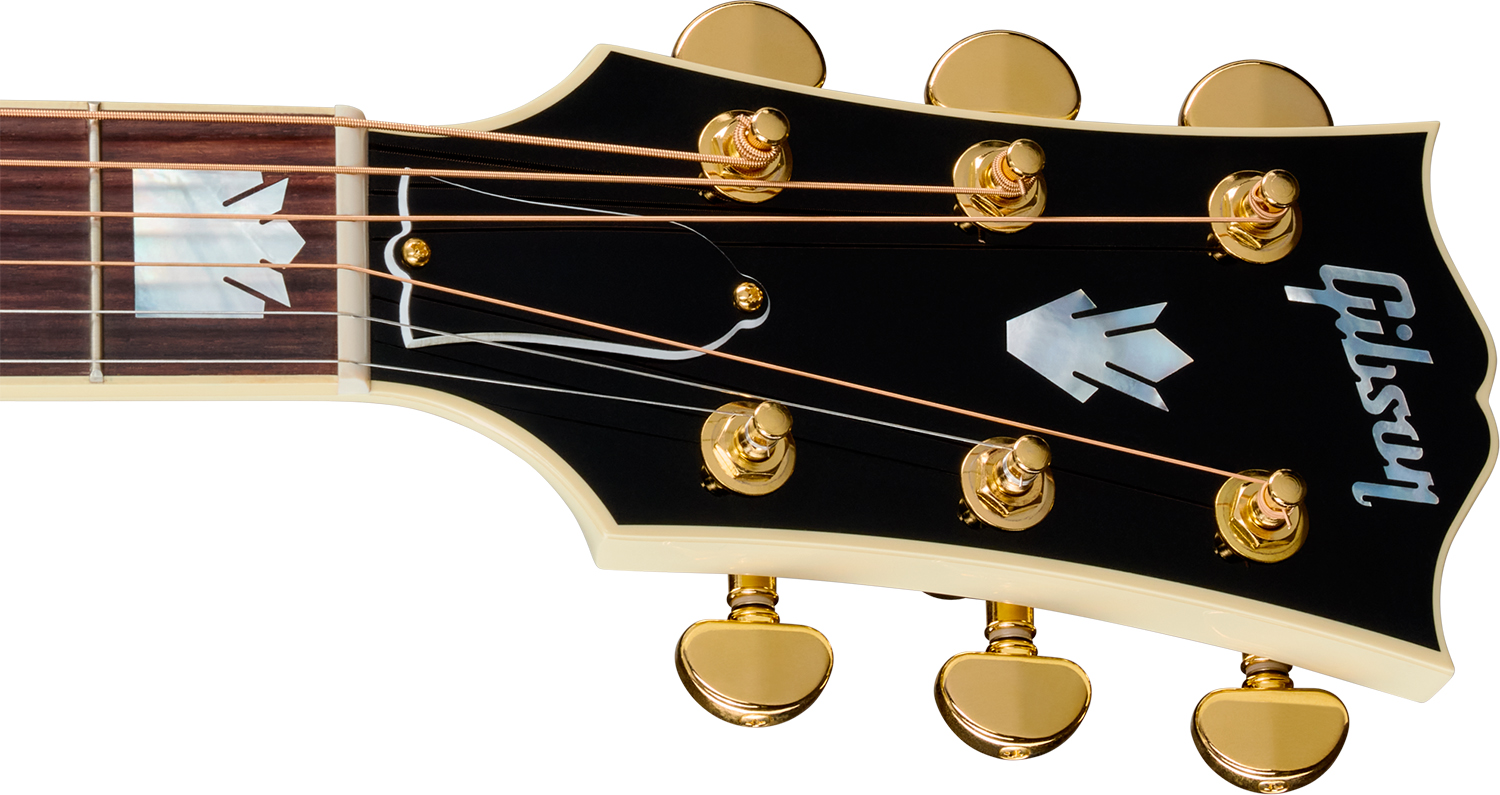 Gibson Sj200 Standard (baggs Hifi Dna) Jumbo 2026 Epicea Erable Rw - Classic White - Guitarra folk - Variation 2
