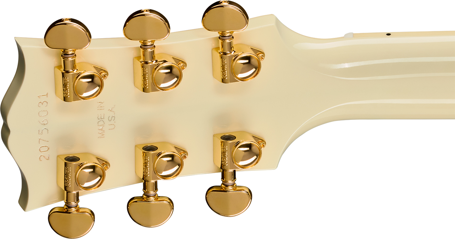Gibson Sj200 Standard (baggs Hifi Dna) Jumbo 2026 Epicea Erable Rw - Classic White - Guitarra folk - Variation 3