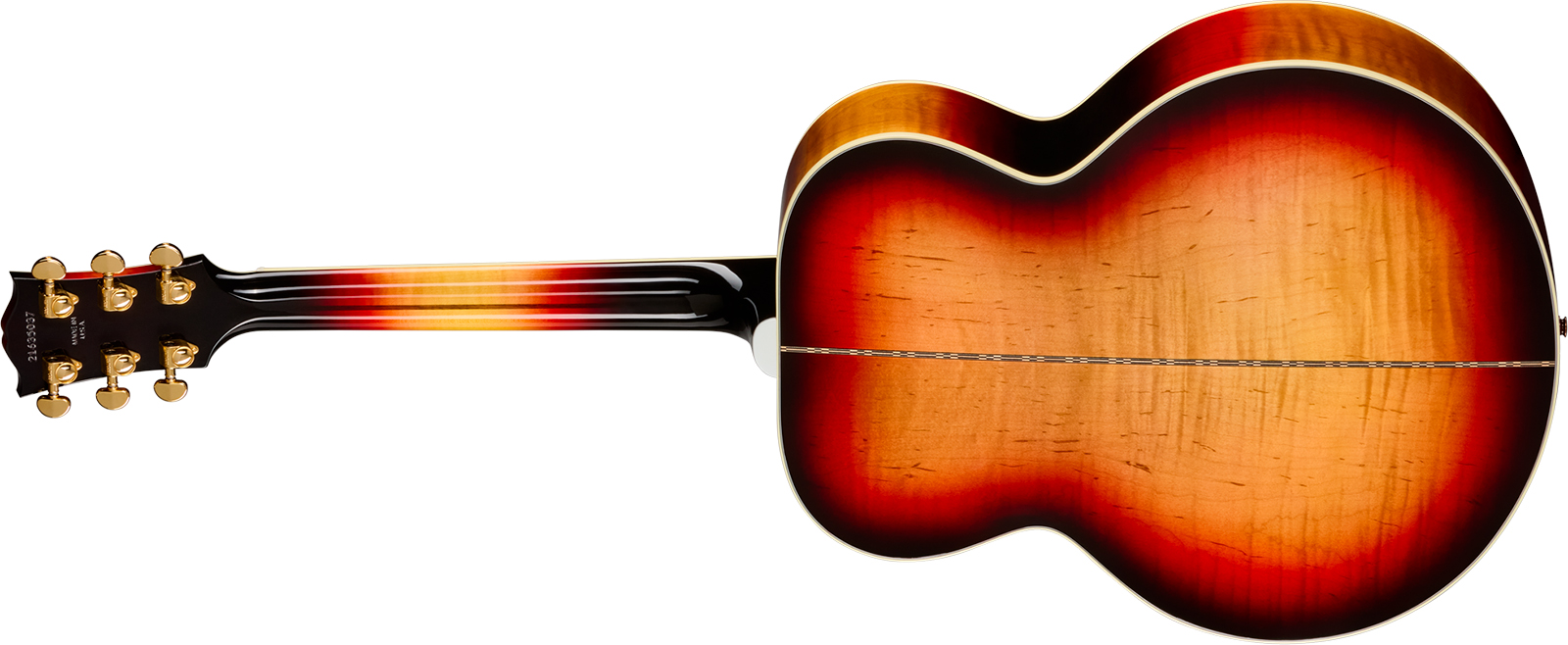 Gibson Sj200 Standard Maple (baggs Hifi Dna) Jumbo Epicea Erable Rw - Tri Burst - Guitarra folk - Variation 1