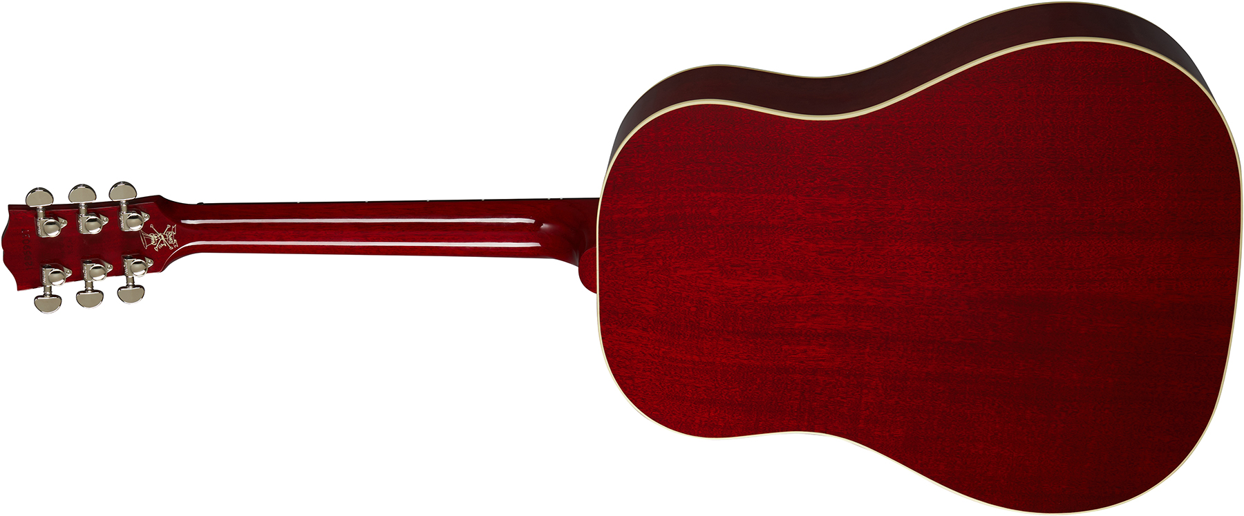 Gibson Slash J-45 2020 Signature Epicea Acajou Rw - Vermillion Burst - Guitarra electro acustica - Variation 1